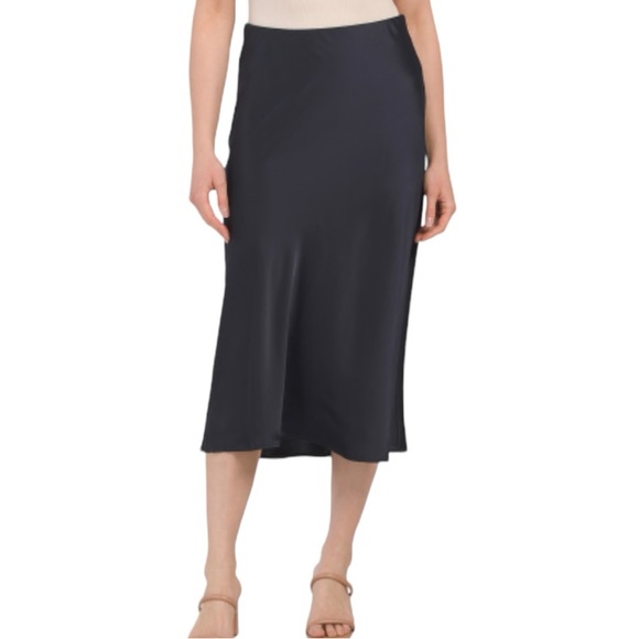 RACHEL ZOE Satin Midi Skirt NWT - Picture 5 of 8